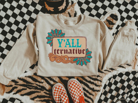 Y'allternative Western Pullover