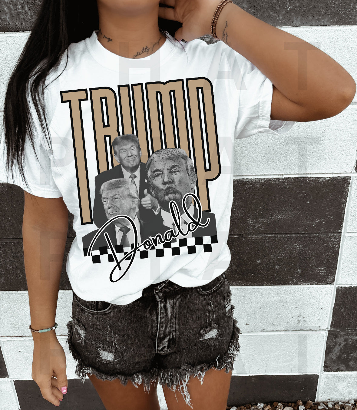 Trump Donald Vintage Comfort Colors Tee