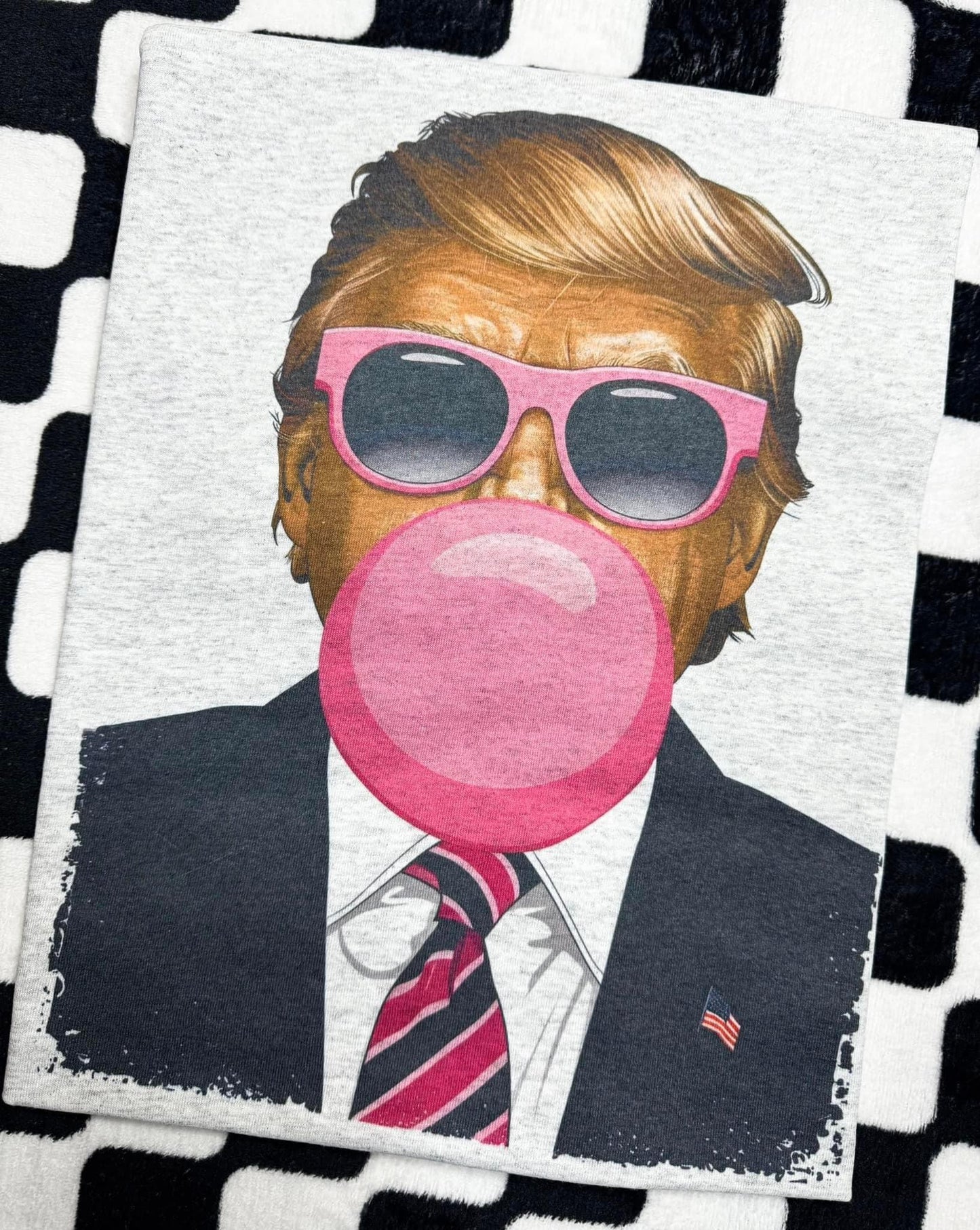 Trump bubblegum tee