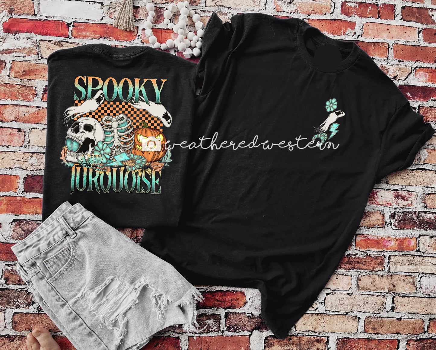 Spooky Turquoise Comfort Colors