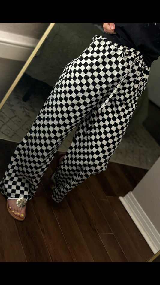 Checkered Pants preorder