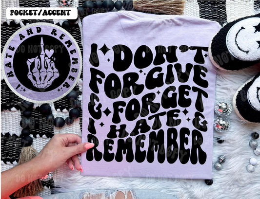 Hate & Remember Tee