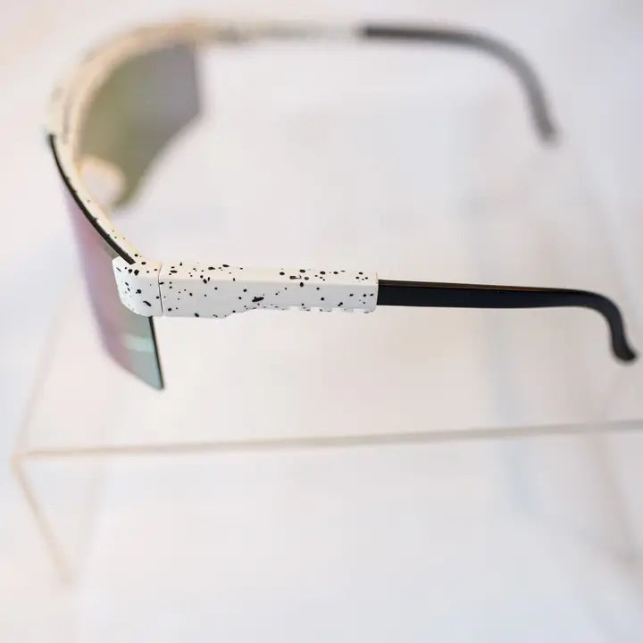 White Sport Sunglasses